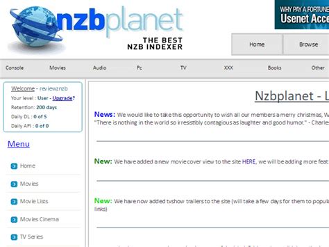 Nzbplanet Review Best Nzb Sites Reviewed Pfcona