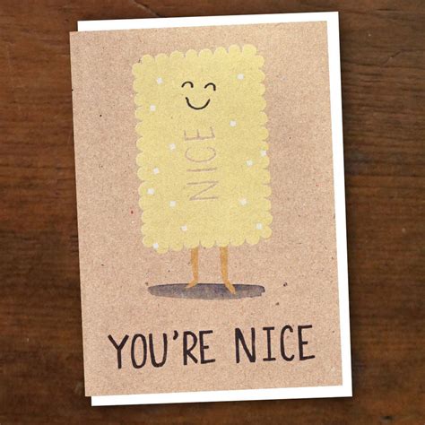 you re nice card by stormy knight