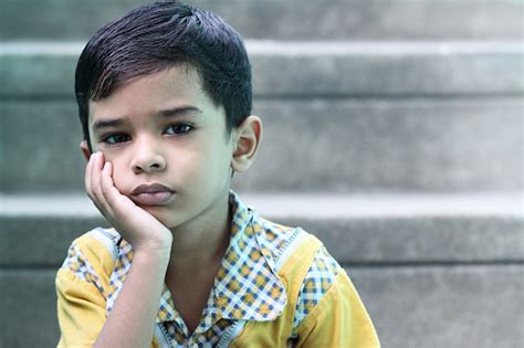 Depressed Indian Boy Stock Photo Download Image Now Asian And
