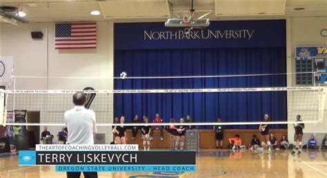 Elastic Serving Drill With Terry Liskevych The Art Of Coaching Volleyball