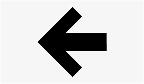 Arrow Pointing To Left Direction Vector Arrow Pointing Left 400x400