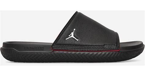 Nike Jordan Play Slides Black For Men Lyst Uk