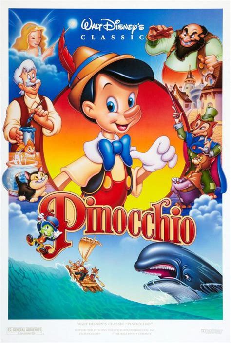 Pinocho 1940 Película Ecartelera