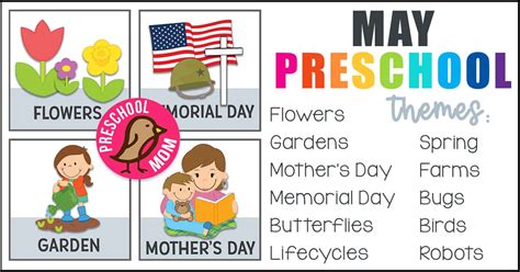 May Preschool Themes Preschool Mom