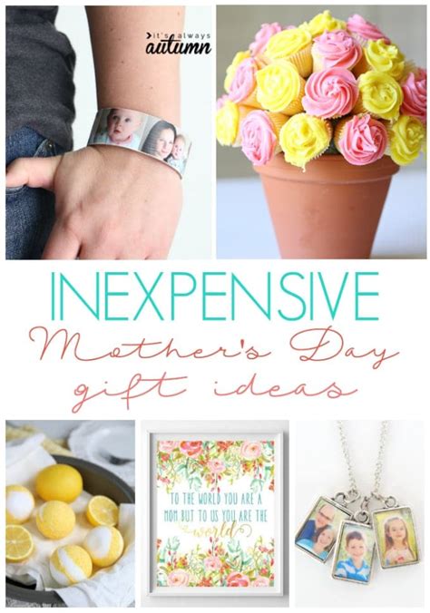 Mugs, gift sets, greeting cards, vases, flowers and signs. 17 Inexpensive Mother's Day Gift Ideas - Viva Veltoro