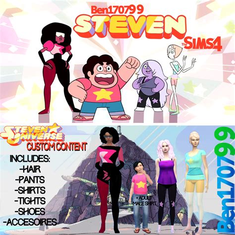 The Sims 4 Steven Universe Custom Content Set Download This Set Now