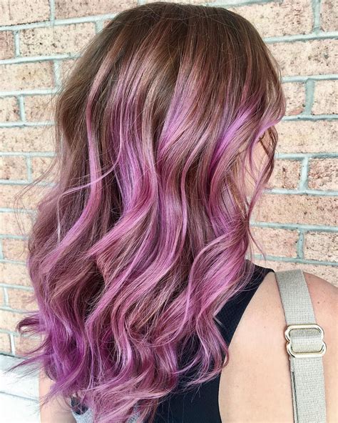 Hair By Sarai Imnotsarai Tyro 3 Pink Purple Balayage And Cut