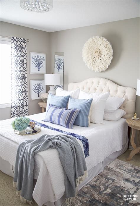 7 Simple Summer Bedroom Decorating Ideas Setting For Four
