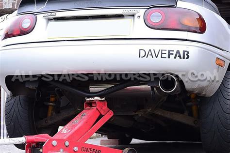 Davefab Rear Chassis Jacking Bar For Mazda Mx5 Na Nb