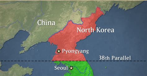 38th Parallel Korean Peninsula Map Images And Photos Finder