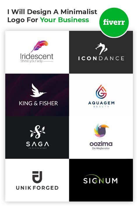 I Will Design An Awesome Modern Minimalist Logo For Your New Business
