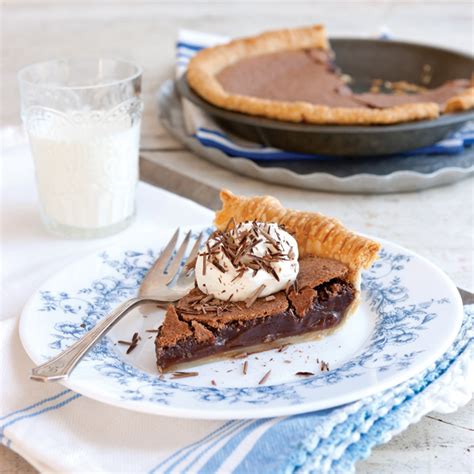 The espresso powder really brings out the chocolate flavor of the cocoa powder in this chocolate chess pie. paula deen chocolate chess pie