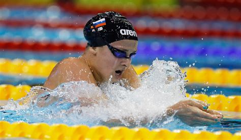 Russian Swimmer Simonova Handed Four Year Doping Ban By Fina
