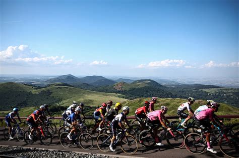 Tour de France e étape Vulcania Issoire mardi juillet