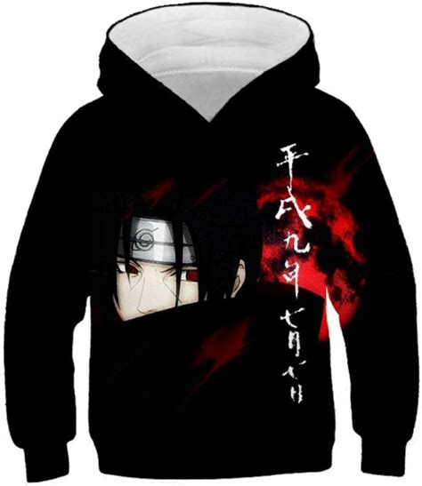 Children Hoodie Sweatshirt Japan Anime Naruto 3d Print Tracksuit