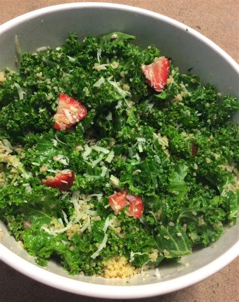 Kale And Quinoa Strawberry Salad Foods Ultimate Resource Spoonthumbs