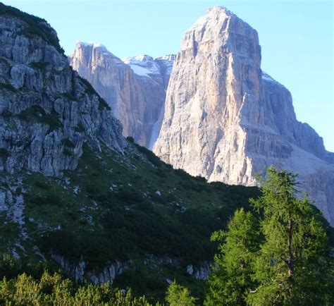 Photographs Of The Brenta Group In The Italian Dolomites