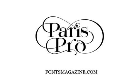 Paris Pro Typeface Download The Fonts Magazine