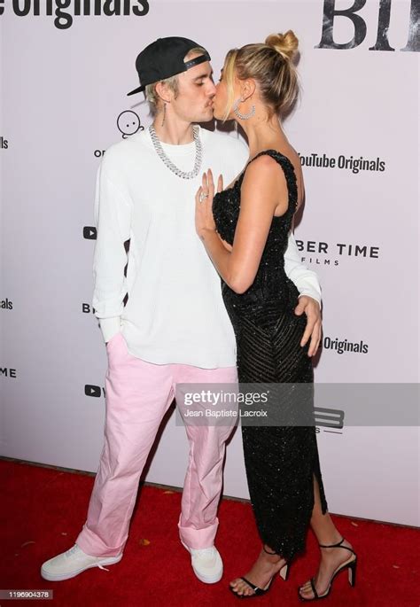 Justin Bieber And Hailey Bieber Attend The Premiere Of Youtube News Photo Getty Images