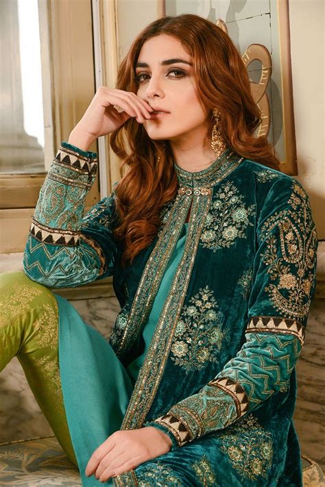 Maria B Embroidered Formal Winter Dresses Collection 2017 2018