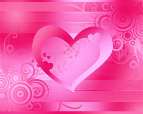 Touch My Heart 25 Beautiful Pink Heart Wallpapers