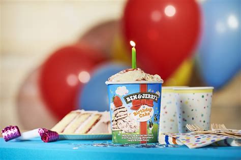 Ben And Jerrys Turn 10 In Australia Launch Birthday Cake Flavour To