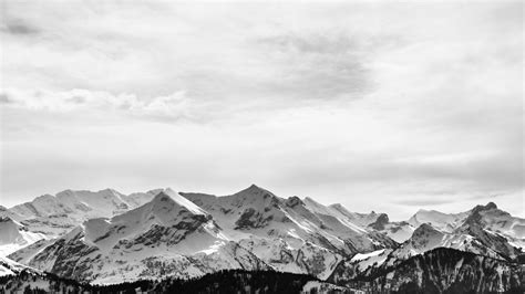 Mountain Black And White Wallpapers Top Free Mountain Black And White