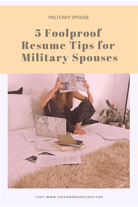5 Foolproof Resume Tips For Military Spouses Teachworkoutlove