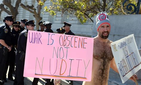 Naked Parade In San Francisco