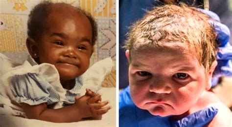 17 Newborn Babies Who At Just A Few Days Old Looked Like Adorable Old