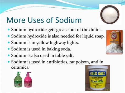 Ppt Sodium Powerpoint Presentation Free Download Id5244898