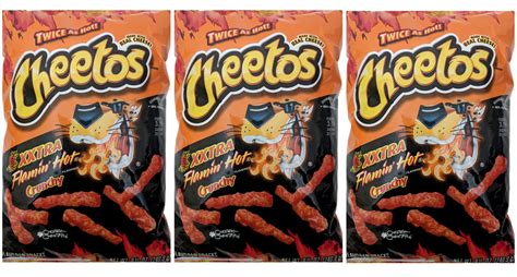 Buy Cheetos Xxtra Flamin Hot Crunchy 85 Oz 3pk Online At Desertcartuae