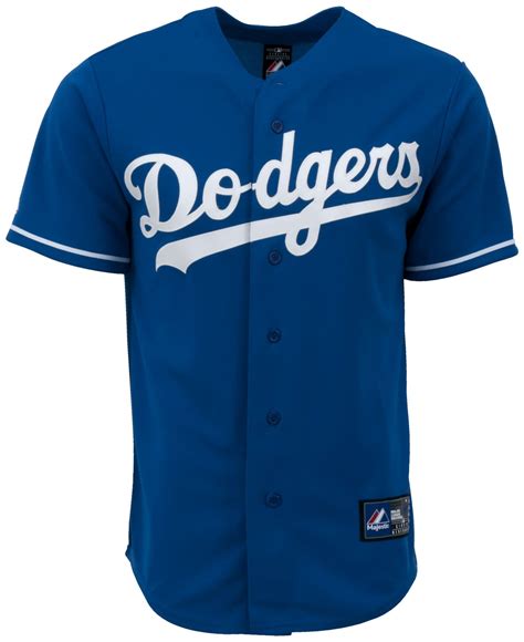 Majestic Mens Los Angeles Dodgers Replica Jersey In Blue For Men