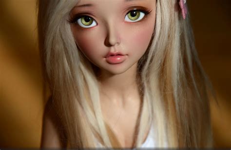Bjd Doll 1 4 Female Girl Bare Nude Body Free Eyes Diy Face Makeup Toy Tan Skin Ebay