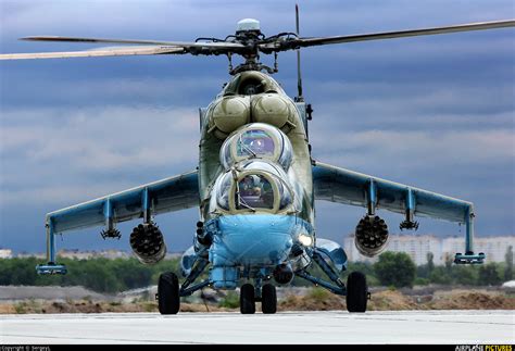 Rf 91072 Russia Air Force Mil Mi 24p At Voronezh Baltimor Photo