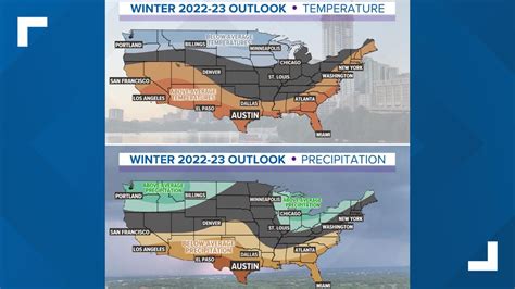 Noaa 2022 23 Winter Outlook Calls For Warmer And Drier Than Normal Conditions In Central Texas