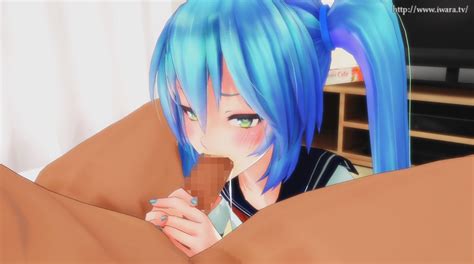 Hatsune Miku Ero Mmd Sucks Hard Sankaku Complex