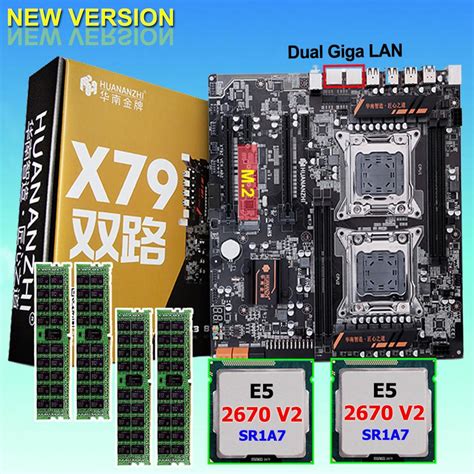 Discount Motherboard Bundle Huanan Zhi Dual X79 Lga2011 Motherboard
