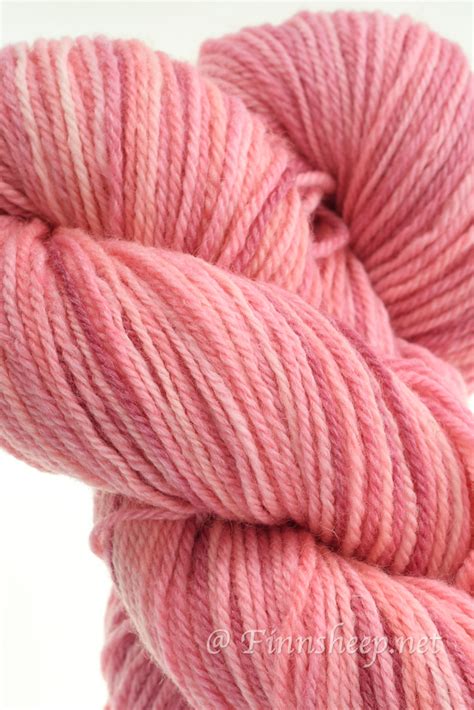 Local Wool And Bamboo 3 Ply Rose Garden Variegated Yarn Worsted