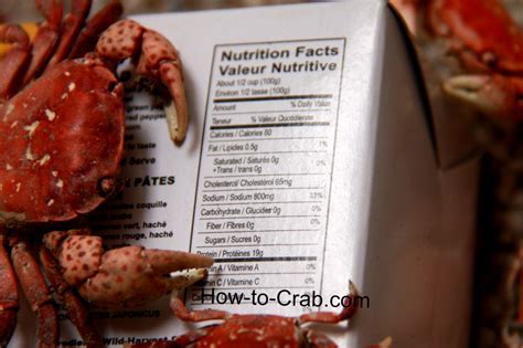 Counting Crab Meat Calories How To Crab