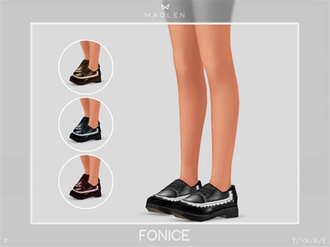 Madlen Fonice Shoes By Mj95 At Tsr Sims 4 Updates