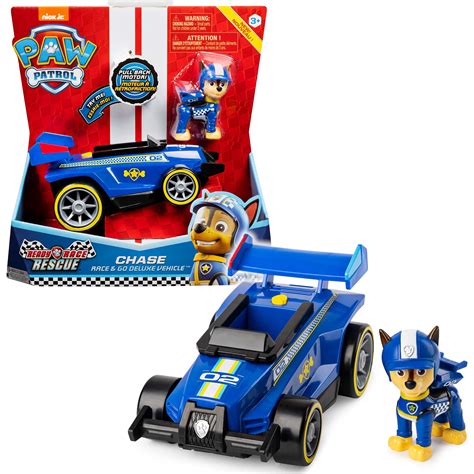 Buy Paw Patrol Ready Race Rescue Chases Race And Go Deluxe Vehicle