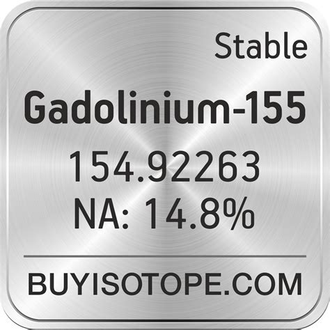 gadolinium-155,-gadolinium-155-isotope,-enriched-gadolinium-155
