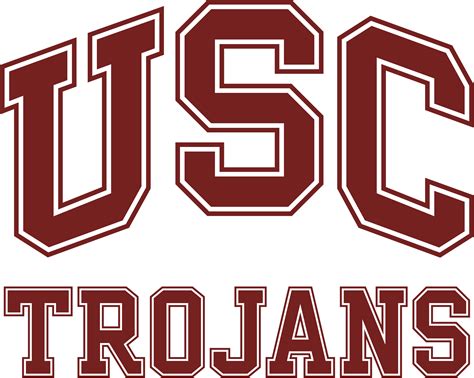 file usc trojans text logo svg wikimedia commons