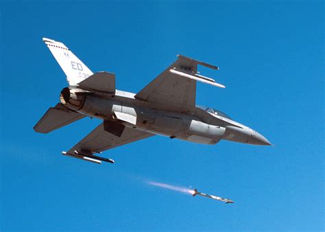 Edwards Test Team Fires F 16s First Aim 9x Sidewinder Air Force Article Display