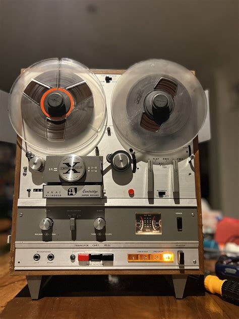 Vintage Akai X 1800sd Reel To Reel Tape Recorder Ebay
