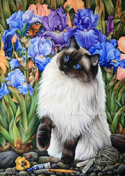 Pin By Bbtasha On Artistes Animaliers N°1 Cat Art Cat Art