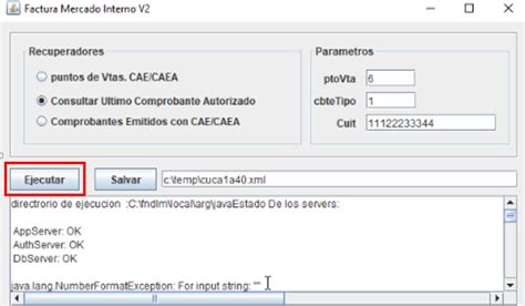 Básicamente lo que nos indica es que estamos queriendo autorizar un. DS - MFT Argentina - Último comprobante Autorizado Factura ...