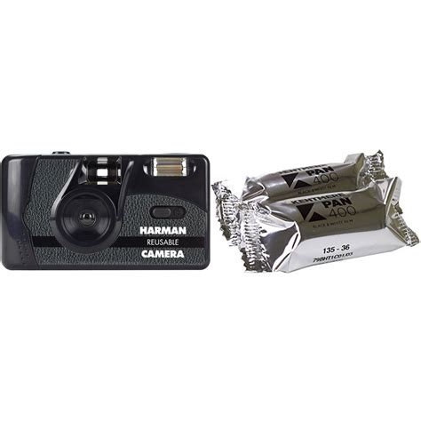 Harman Technology Reusable 35mm Film Camera With 2 Rolls 6014777