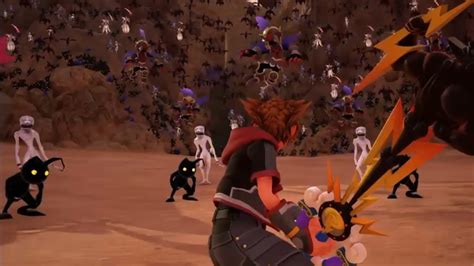 Kingdom Hearts 3 Heartlessnobodiesunversed Army Boss Fight